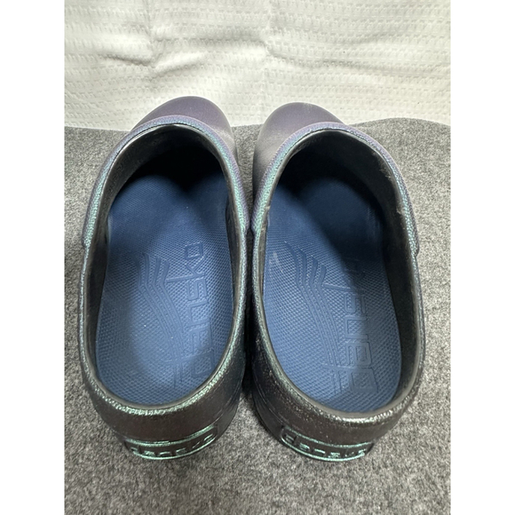 Dansko Kane Clogs Black Iridescent Size 36 NIB Flawed 514-5110200 Slip On - Picture 7 of 7